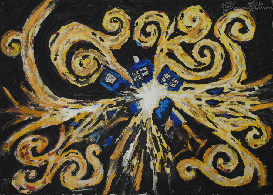 Doctor Who Wallpaper Tardis Exploding By
