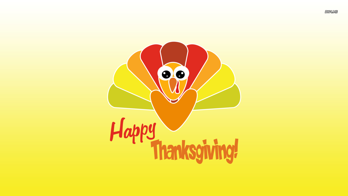 Cute Thanksgiving Turkey Wallpaper Holiday