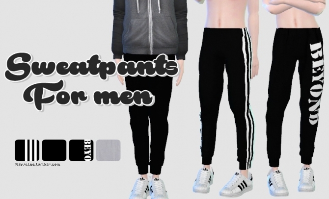 Sweatpants For Men At Rinvalee Sims Updates