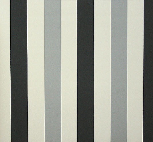 Fredrika Stripe Wallpaper Black white and grey striped wallpaper 534x497