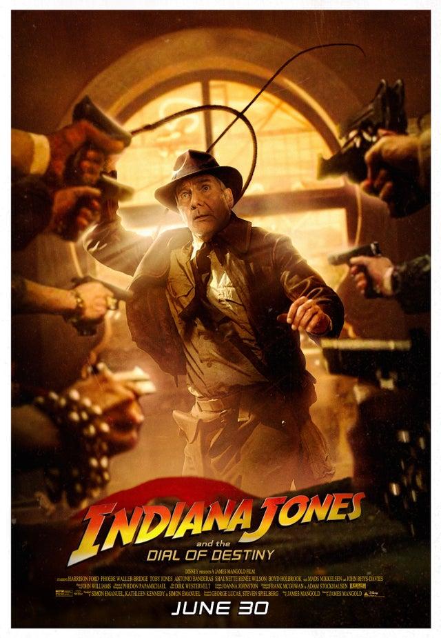 My Indiana Jones And The Dial Of Destiny Theatrical Poster R