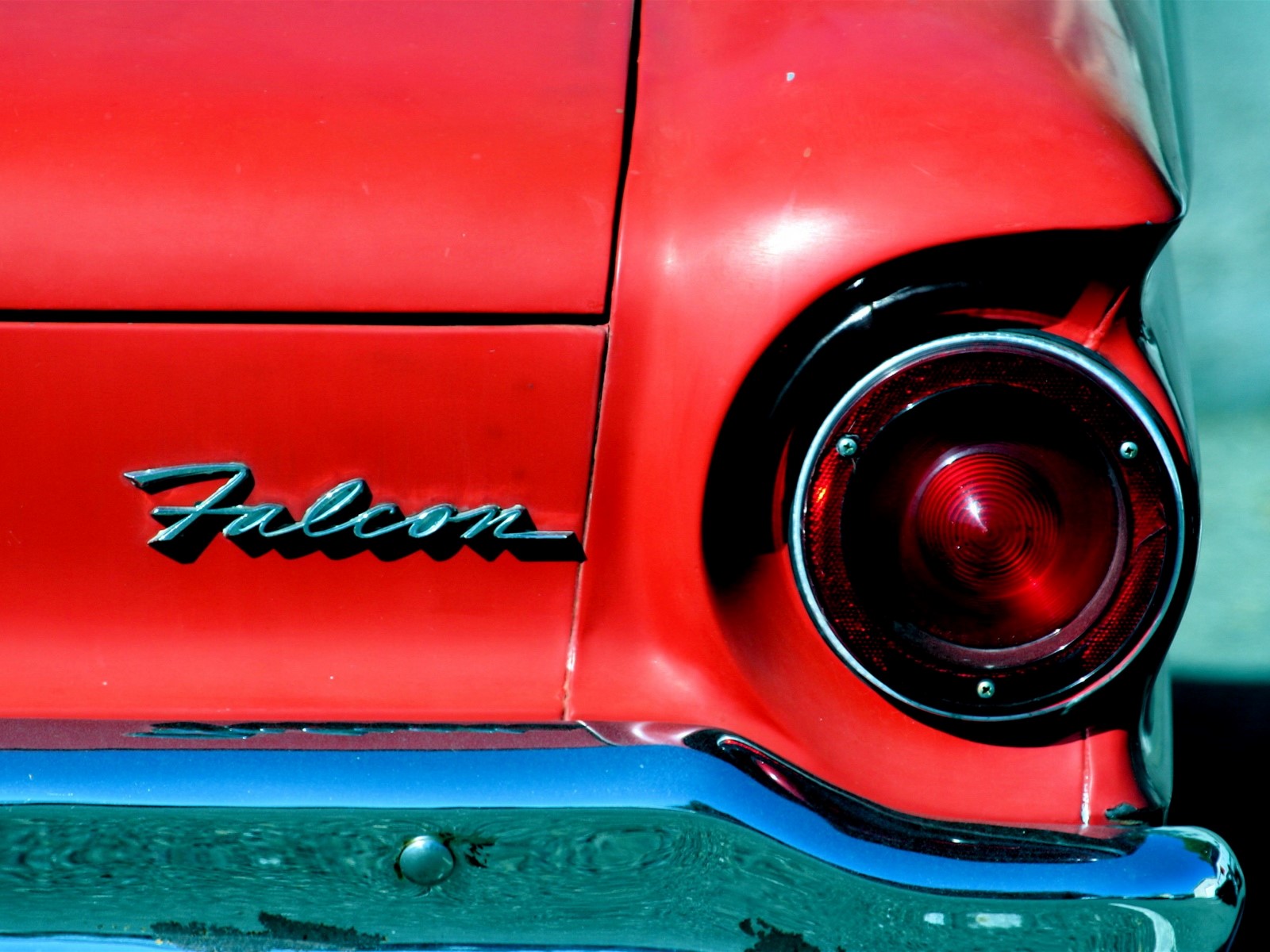 Red Ford Falcon Car HD Wallpaper