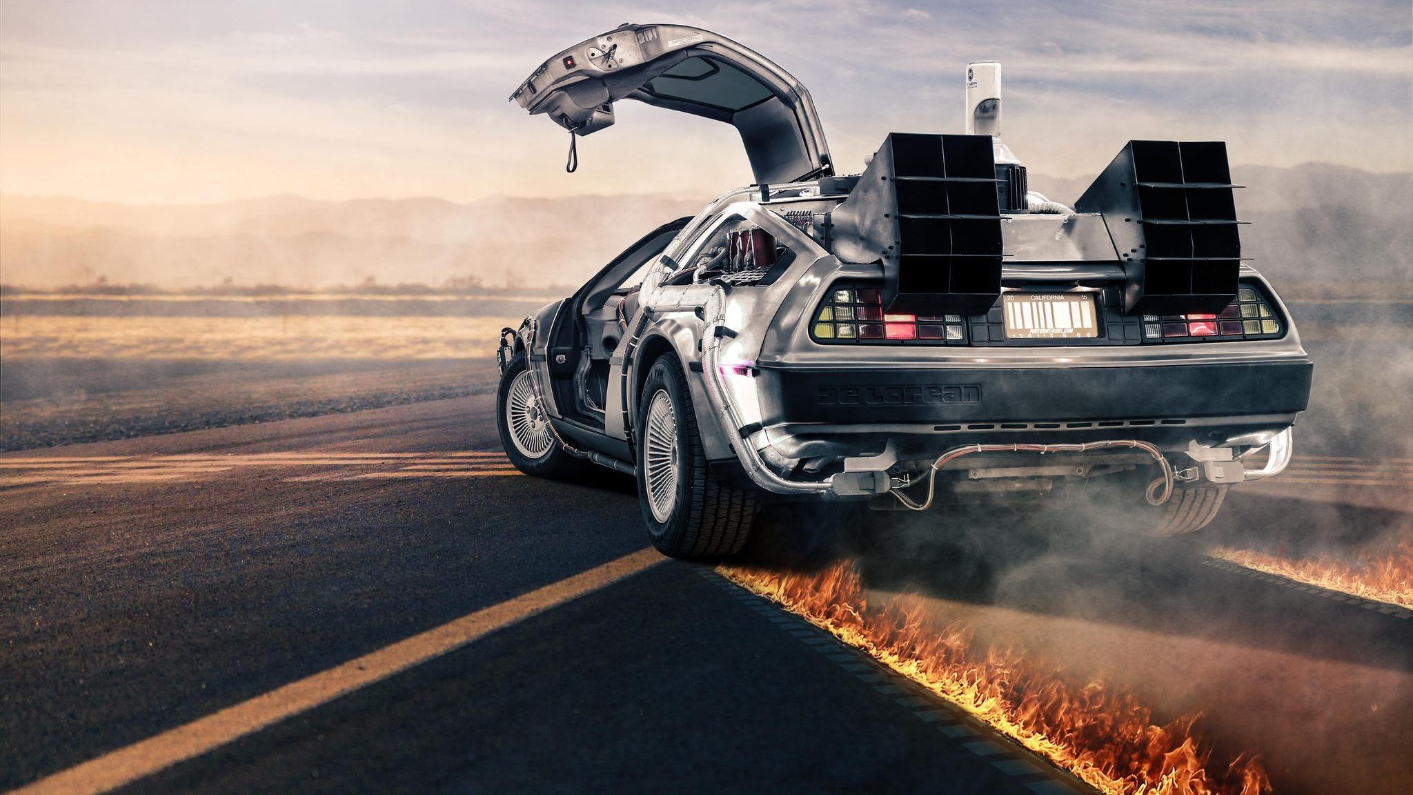 Back To The Future Wallpaper Top
