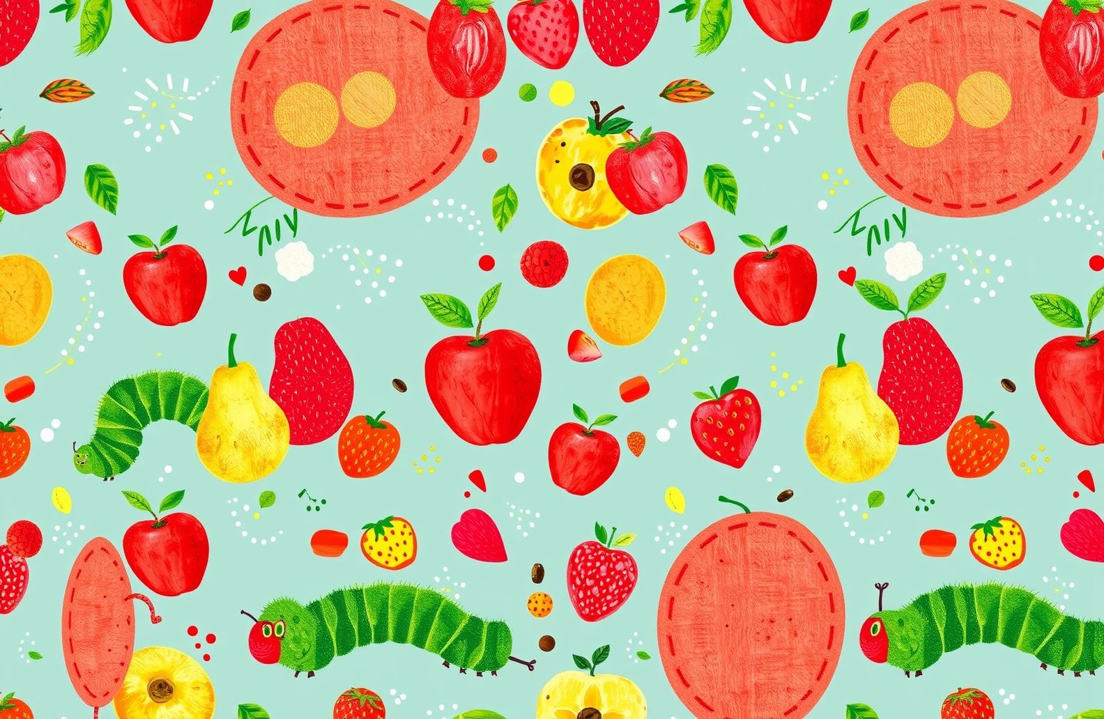The Very Hungry Caterpillar Wallpaper