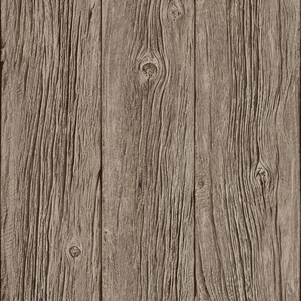 Muriva Bluff Wood Panel Wallpaper J02417 Brown I Want