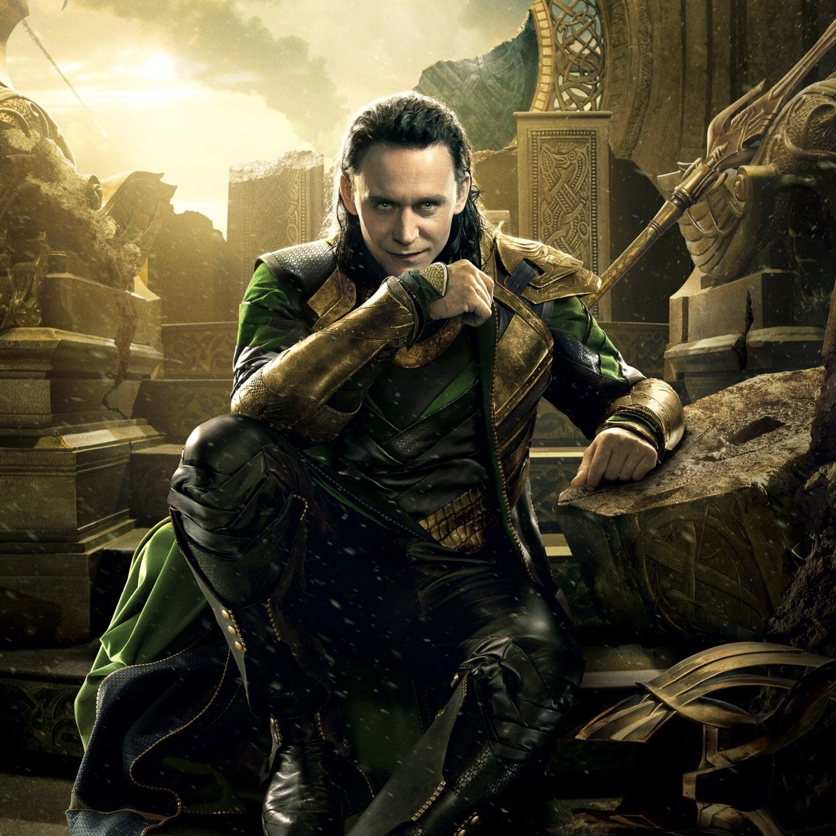 Loki Movie Wallpaper Top Background