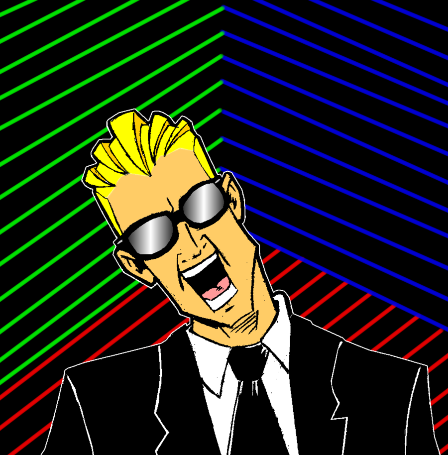 Max Headroom color by MrToon2000 on