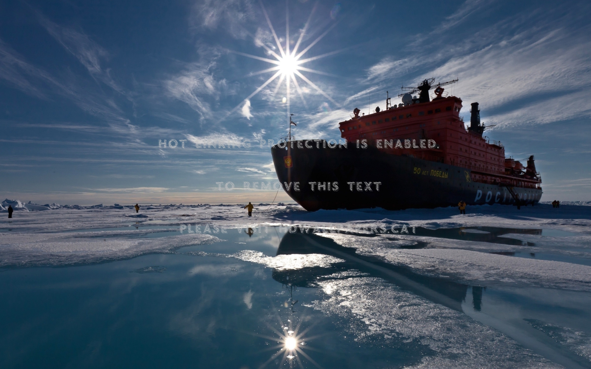 Icebreaker In Greenland Ship Sea Boats