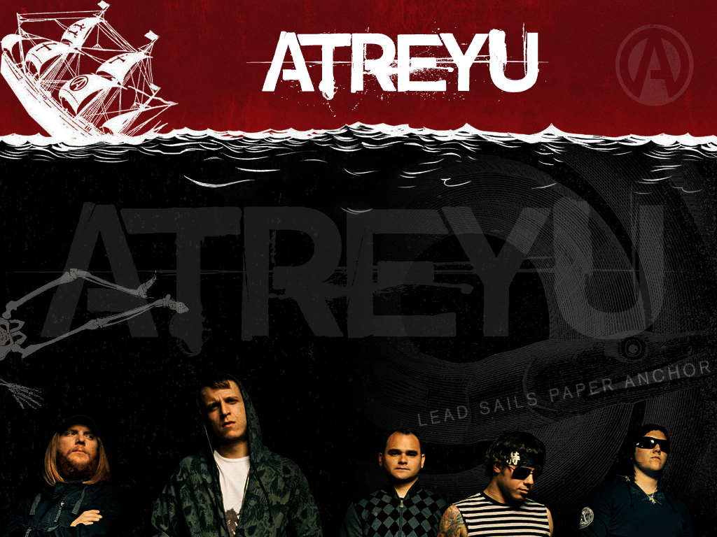 Atreyu Background With Logo By X Philippe