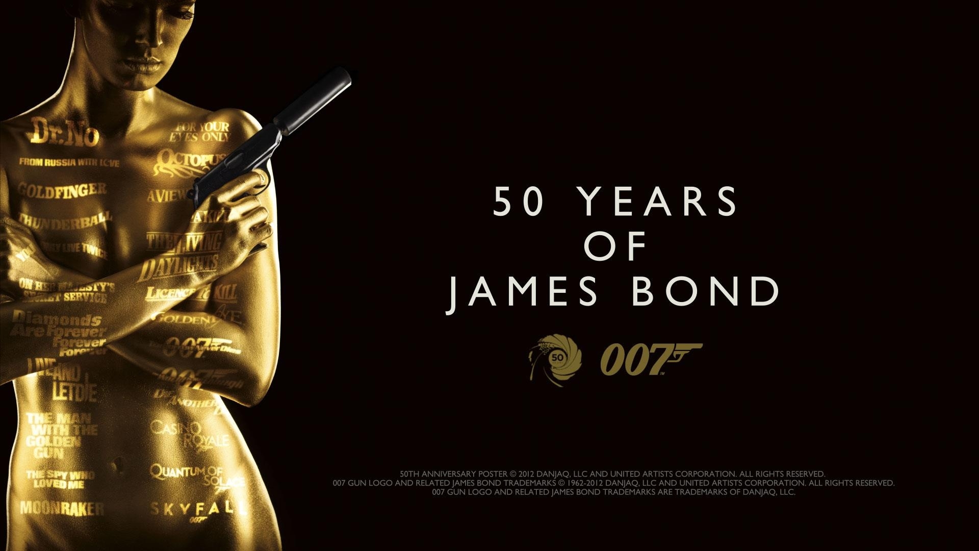 Years Of James Bond Wallpaper 1080p