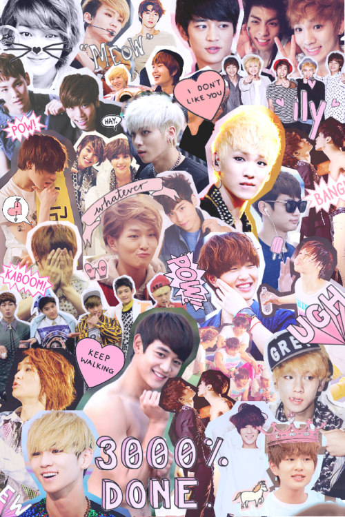 Free Download Kpop Collage Tumblr 500x750 For Your Desktop