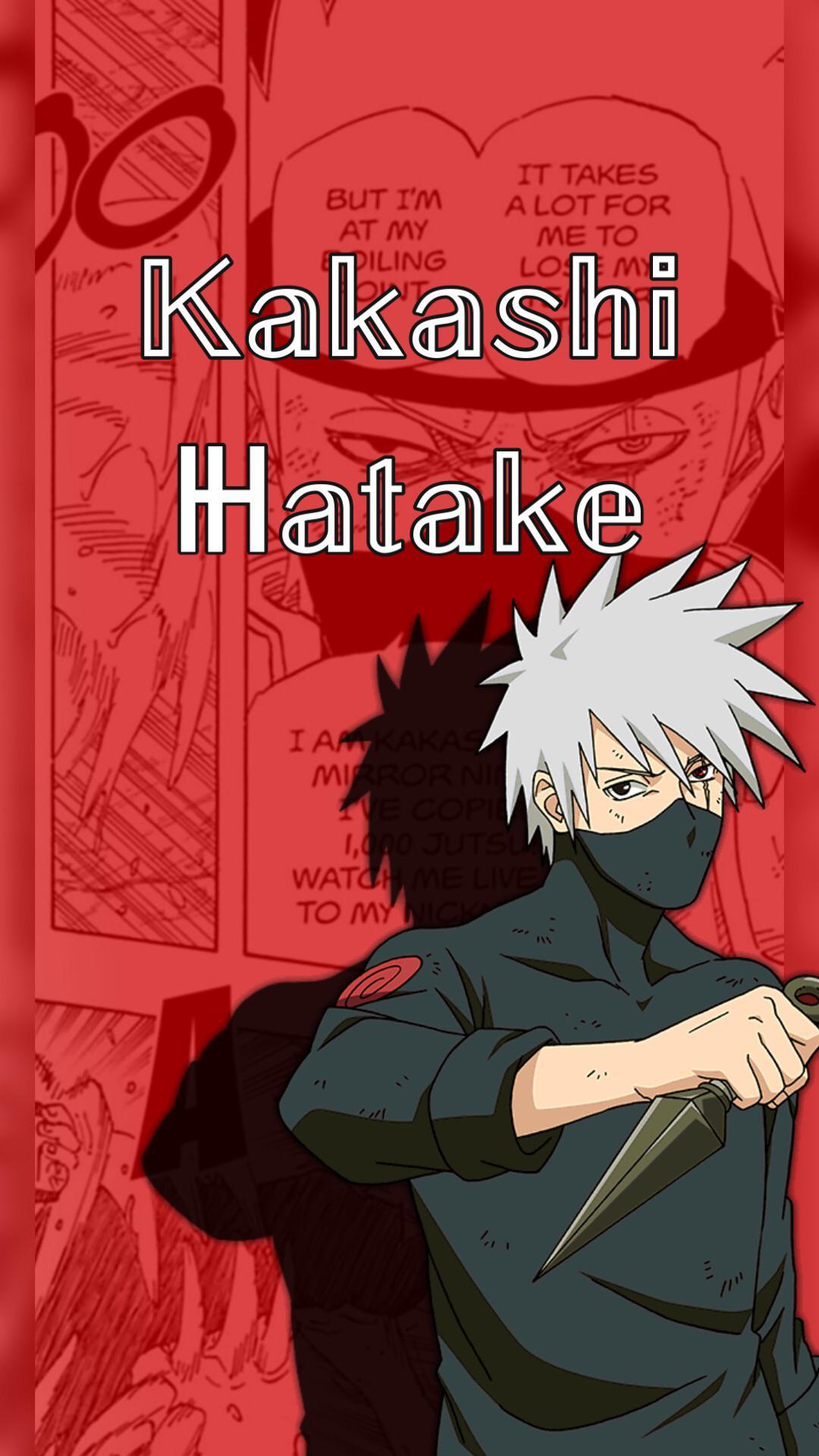 I Made A Kakashi Wallpaper Hope You Like It R Naruto