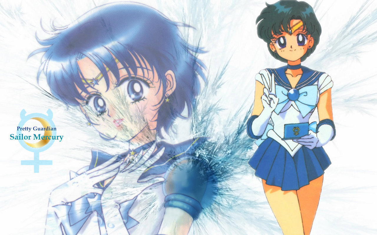 Japanese Sailor Moon Image Mercury HD Wallpaper