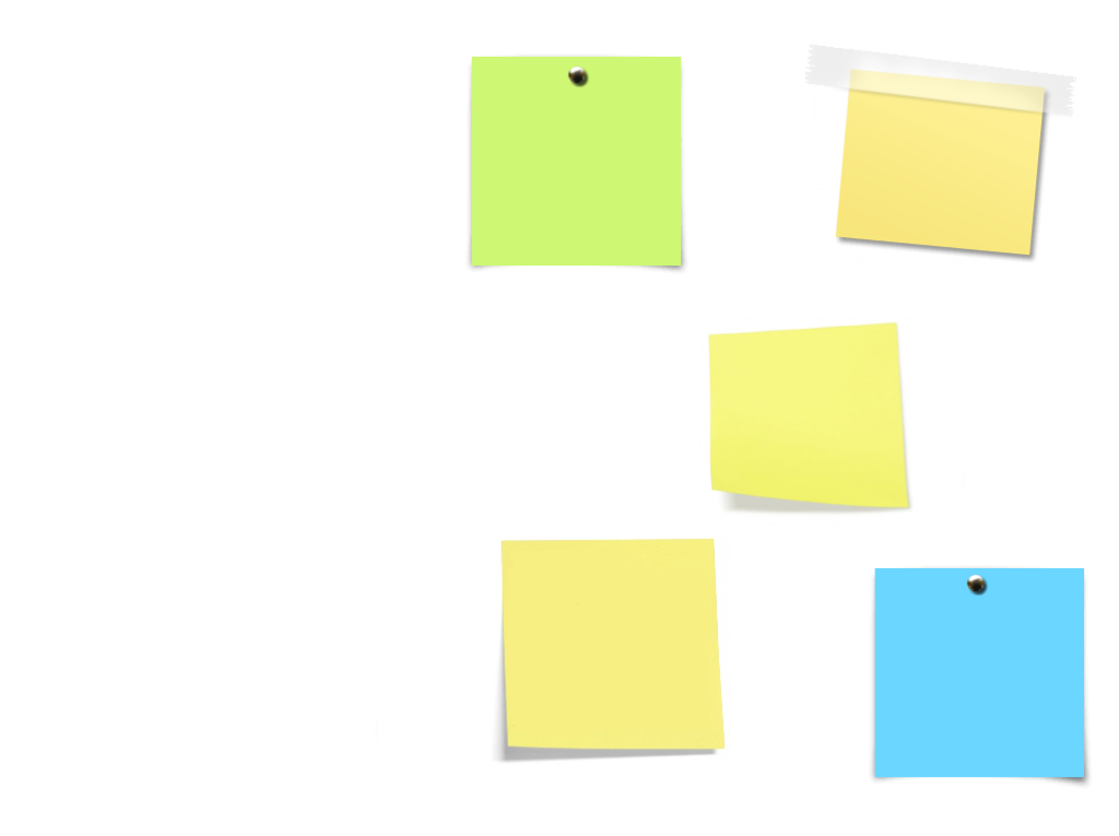 Sticky Notes Wall Wallpaper S