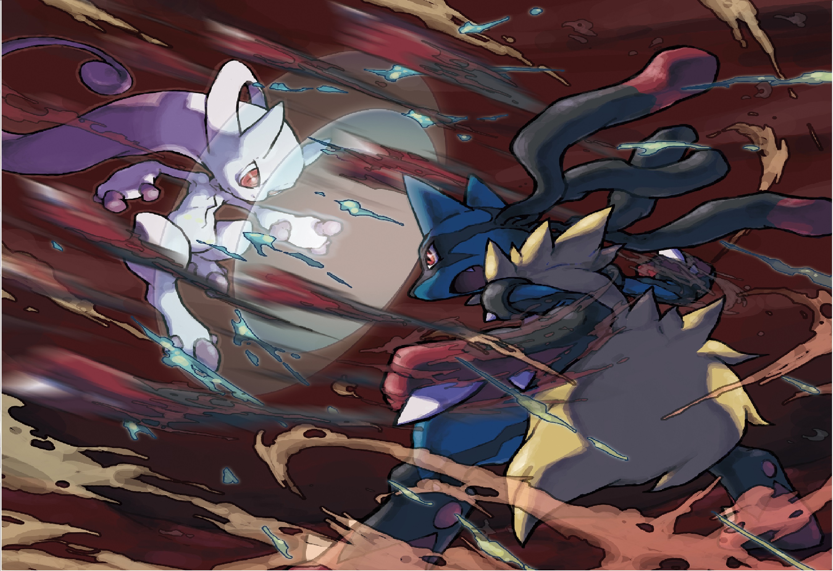 Free Download Mega Mewtwo Vs Mega Lucariojpg 2668x18 For Your Desktop Mobile Tablet Explore 50 Mega Mewtwo Y Wallpaper Mega Mewtwo Y Wallpaper Mega Mewtwo Y Wallpapers Mega Mewtwo Wallpaper