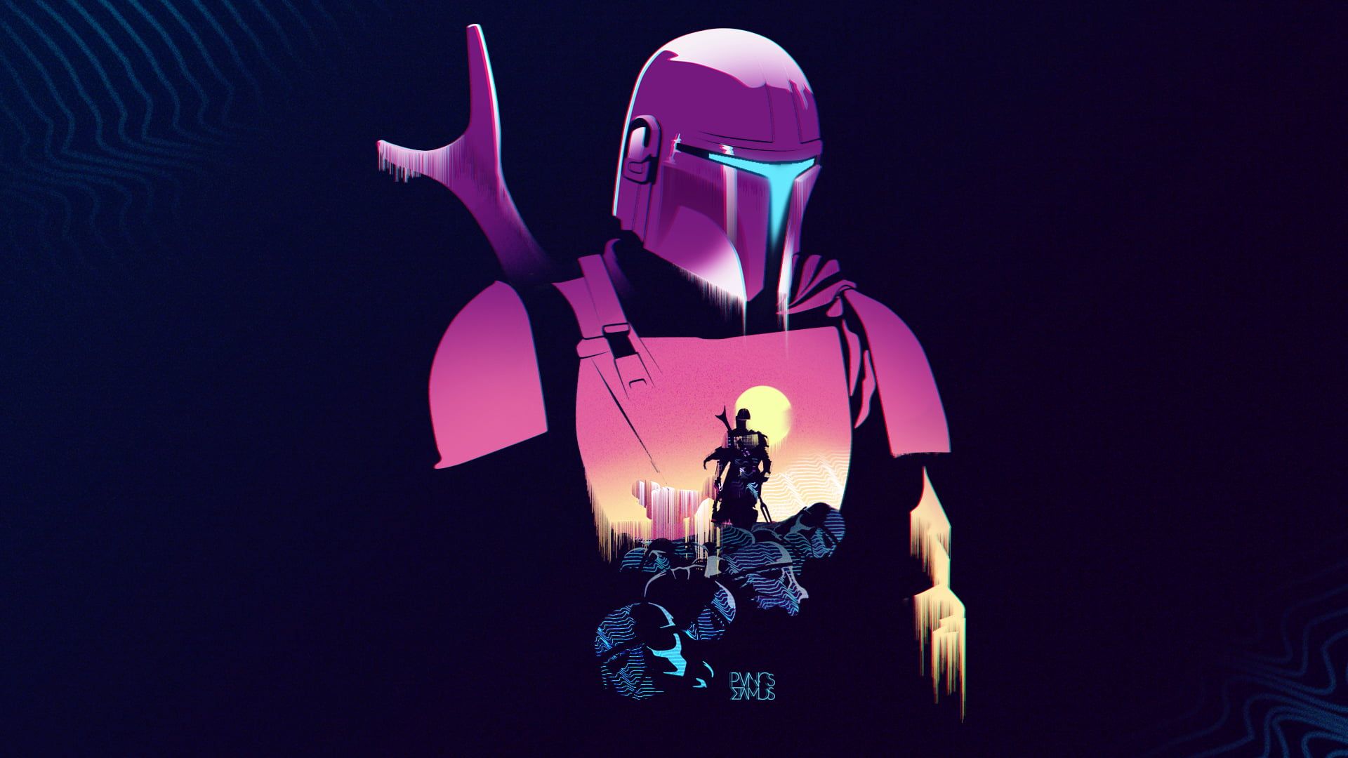 Star Wars Mandalorian Wallpaper