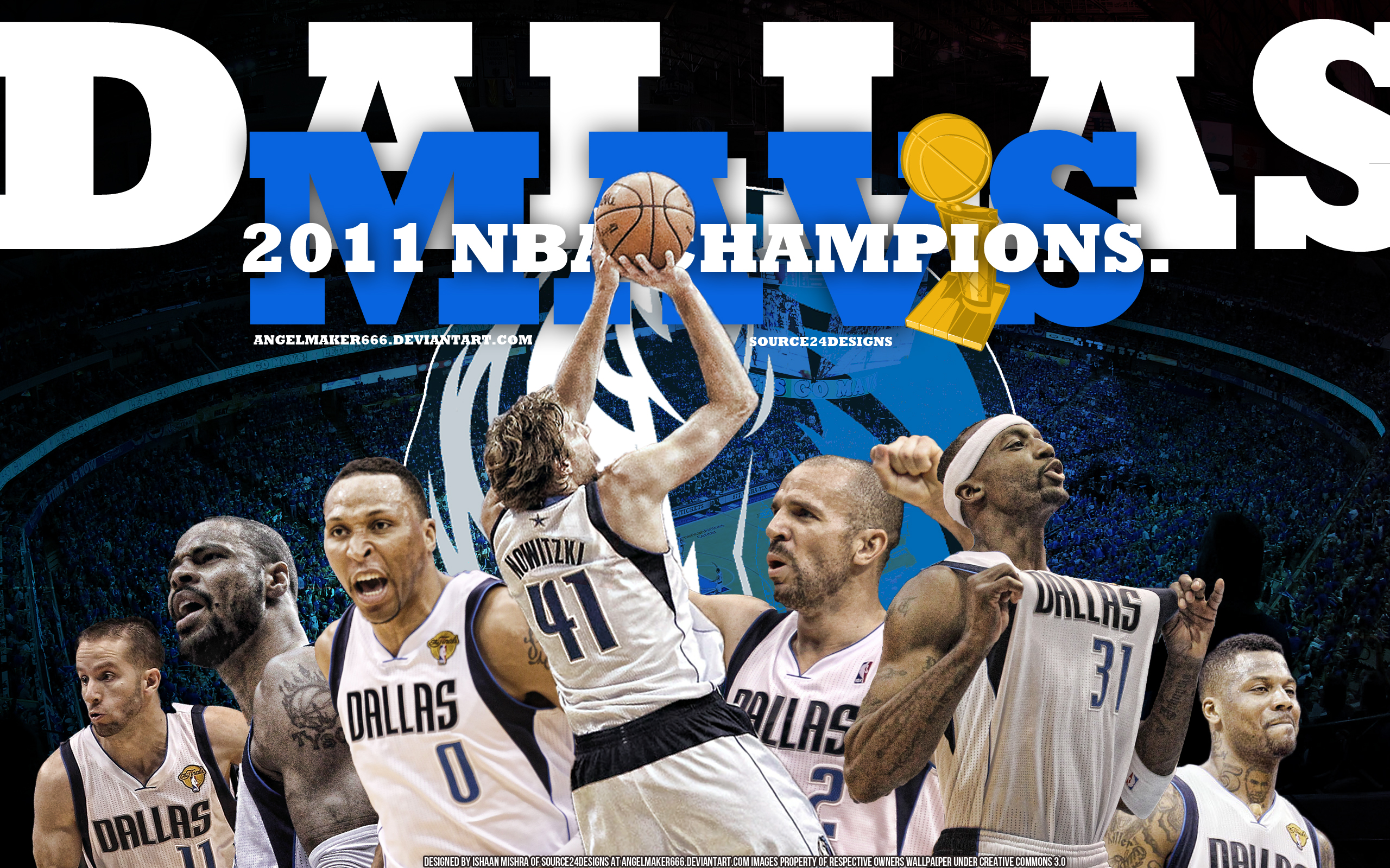 Wallpaper HDtv Widescreen Nba Finals Dallas Mavs Designed By