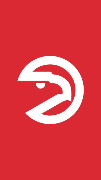 Atlanta Hawks iPhone Logo Wallpaper