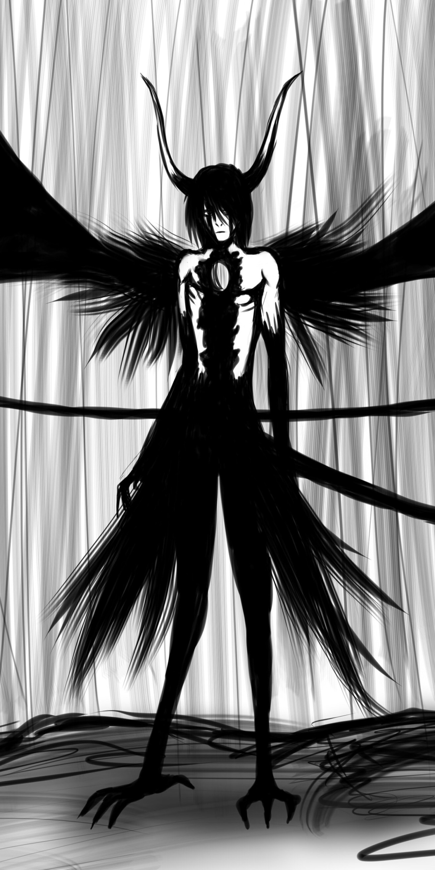 Anime Bleach Ulquiorra Cifer Phone HD Wallpaper