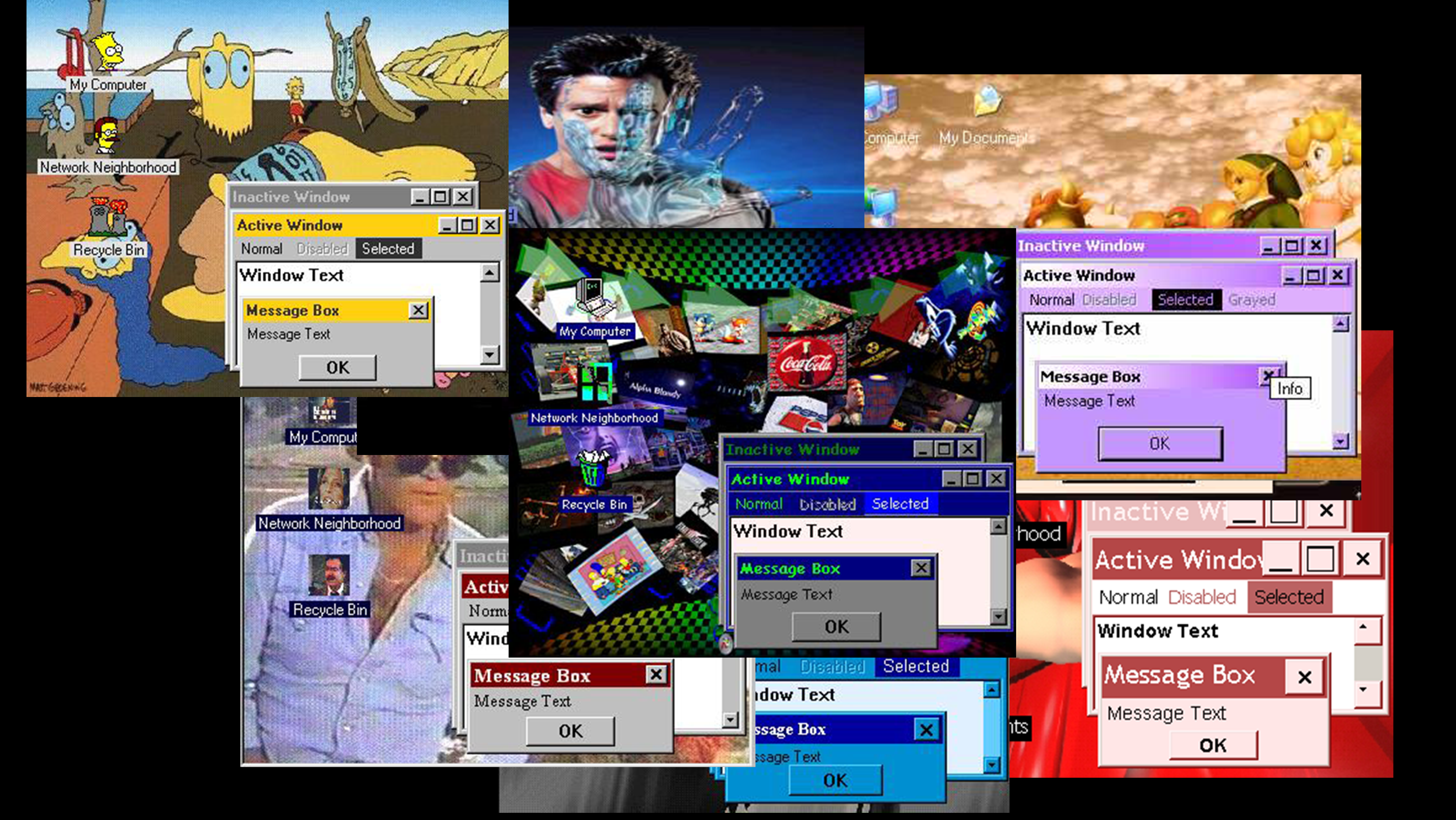 Somebody Is Furiously Uploading 90s Windows Desktop Themes To The