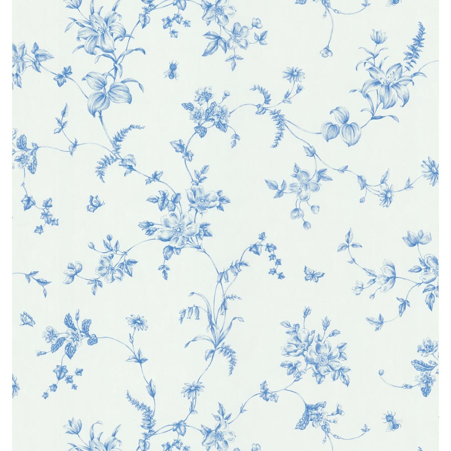 Blue And White Flower Wallpaper Blue and white floral 900x900