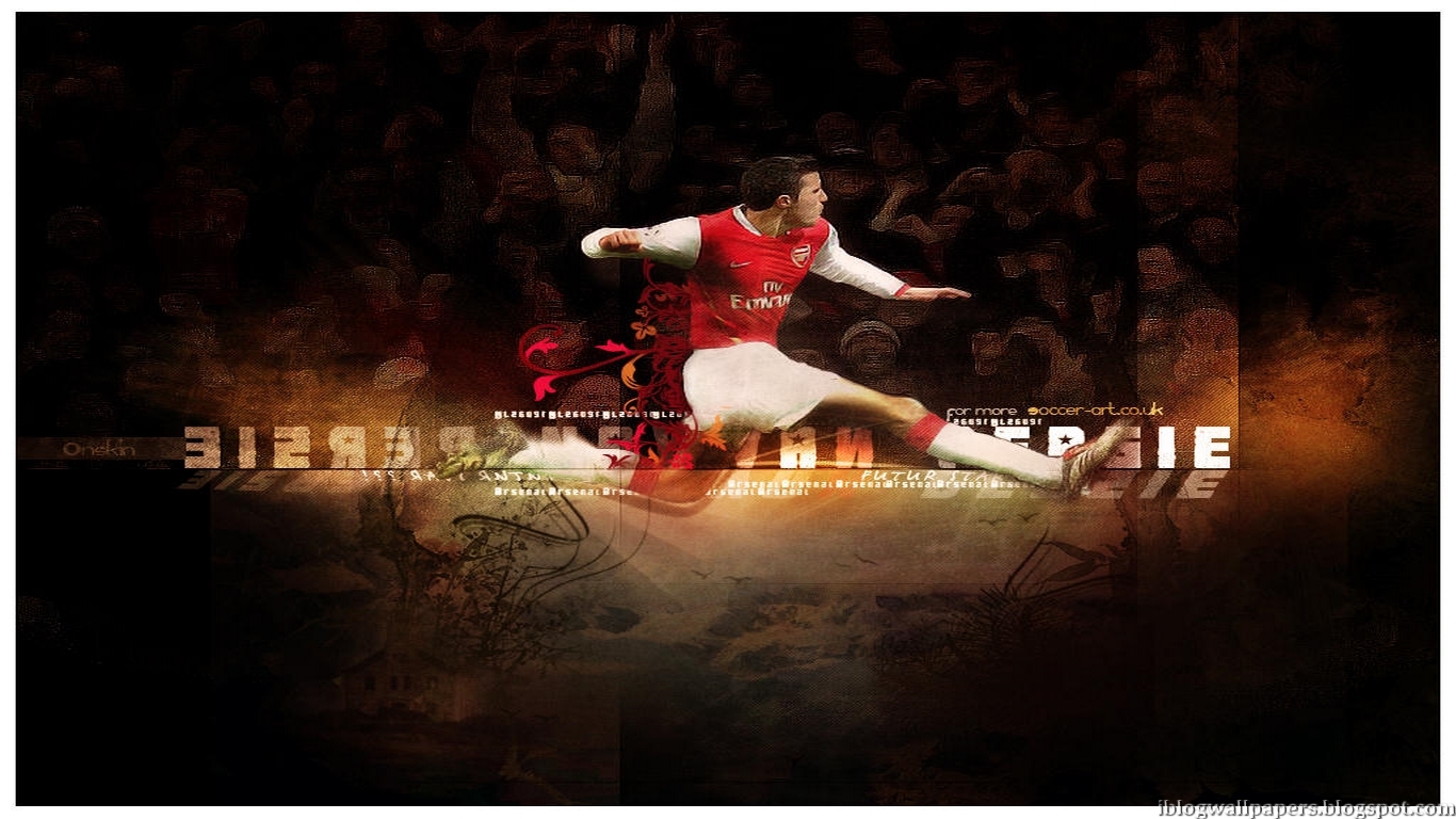 Robin Van Persie Arsenal Wallpaper HD
