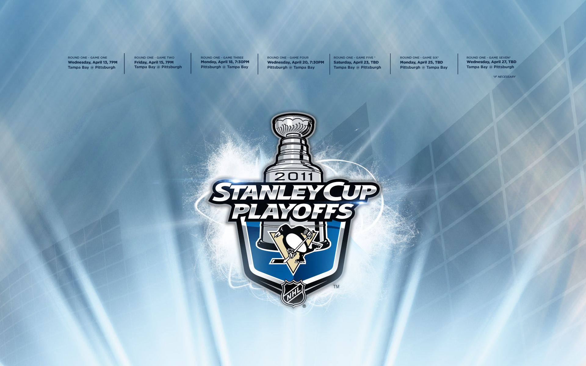 Pittsburgh Penguins Playoffs Schedule