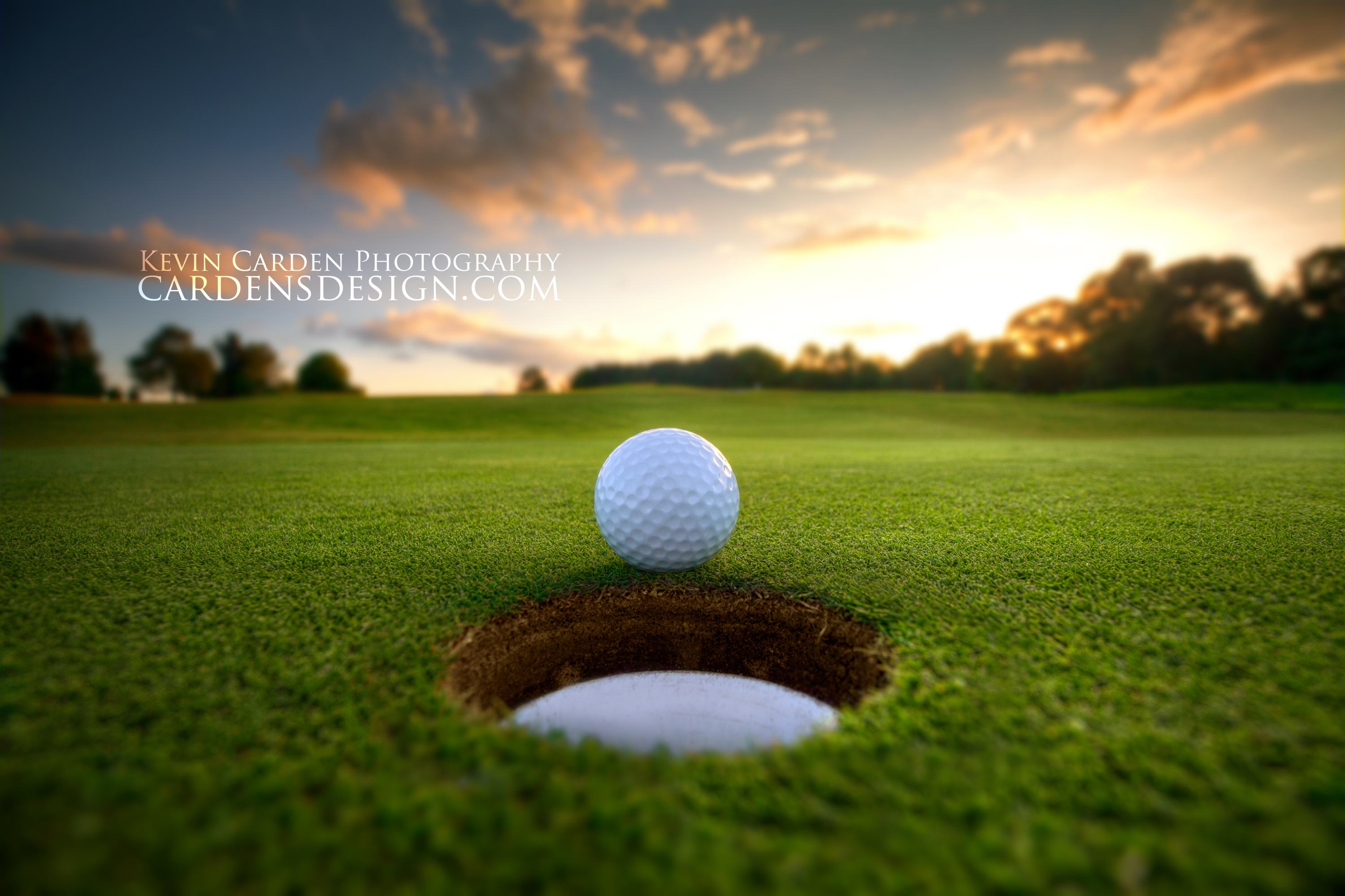 Sport Golf Course Ball Hole Sunset 12688 Wallpaper WallpapersTube