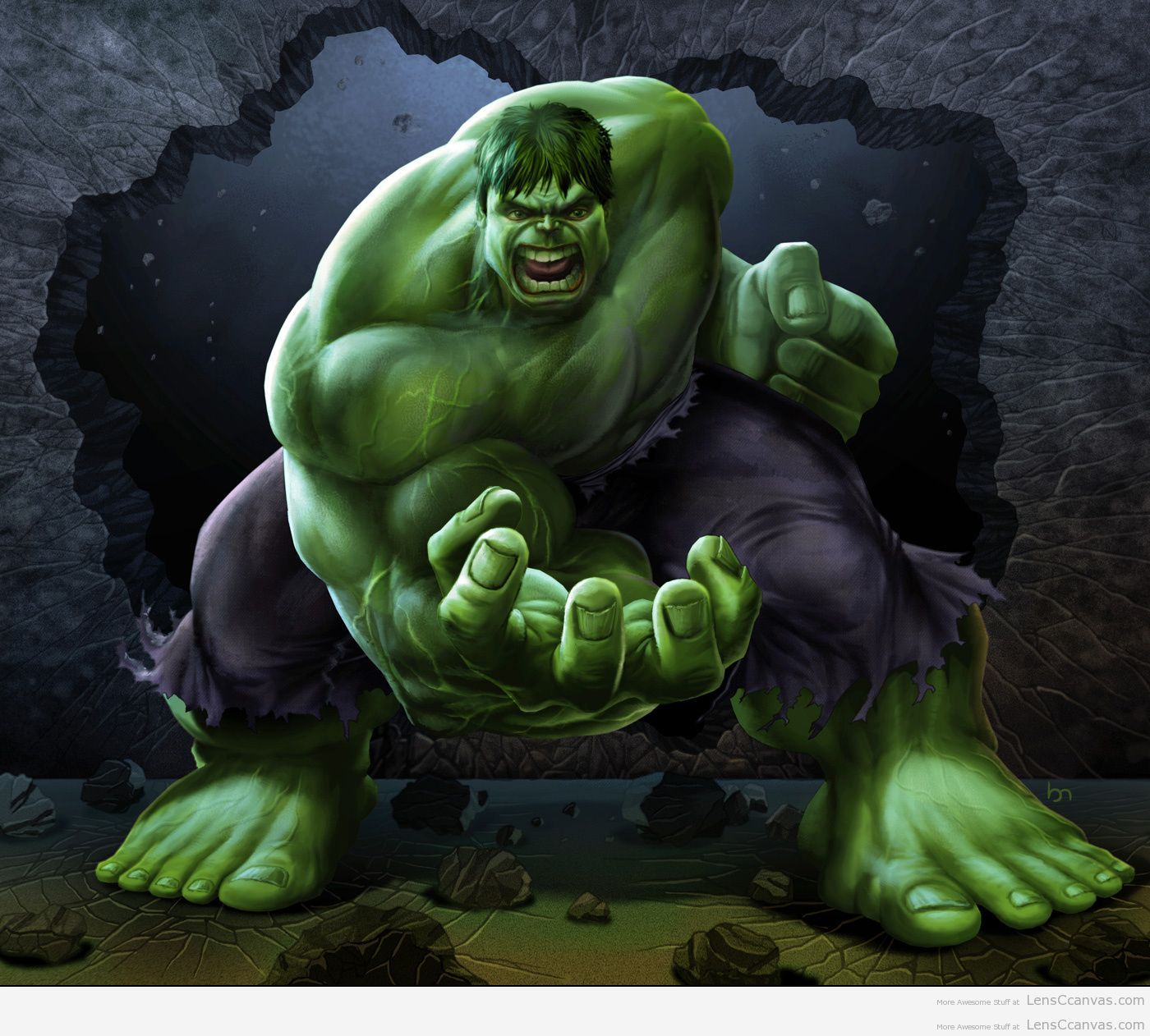Wallpaper HD Hulk On