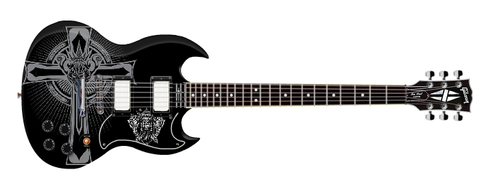 Tony Iommi Heaven And Hell Sg By Gamerguy101