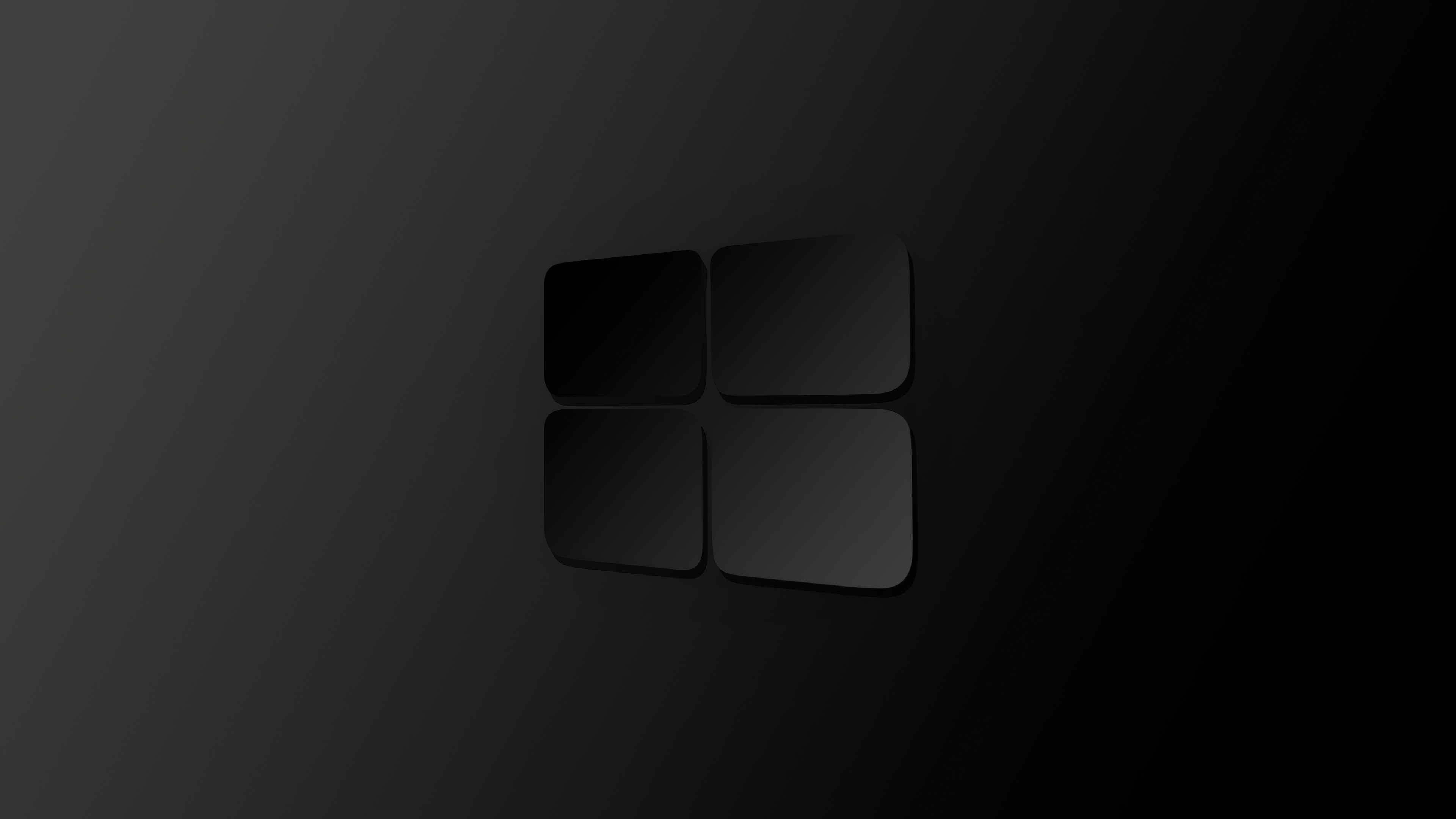 Windows Darkness Logo 4k Wallpaper HD Computer