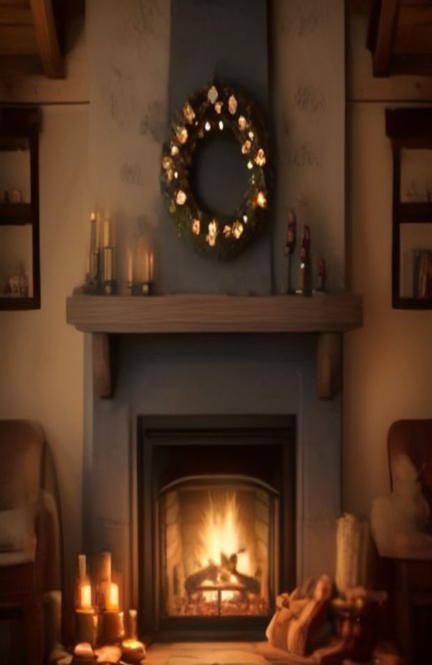 Live Fireplace Wallpaper