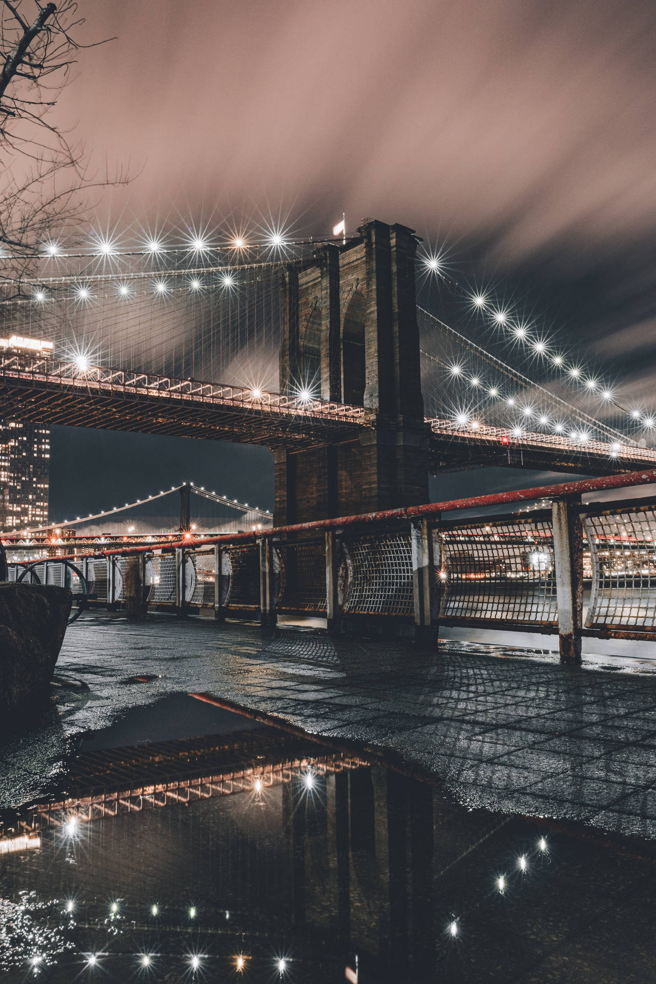 New York Night iPhone Wallpaper