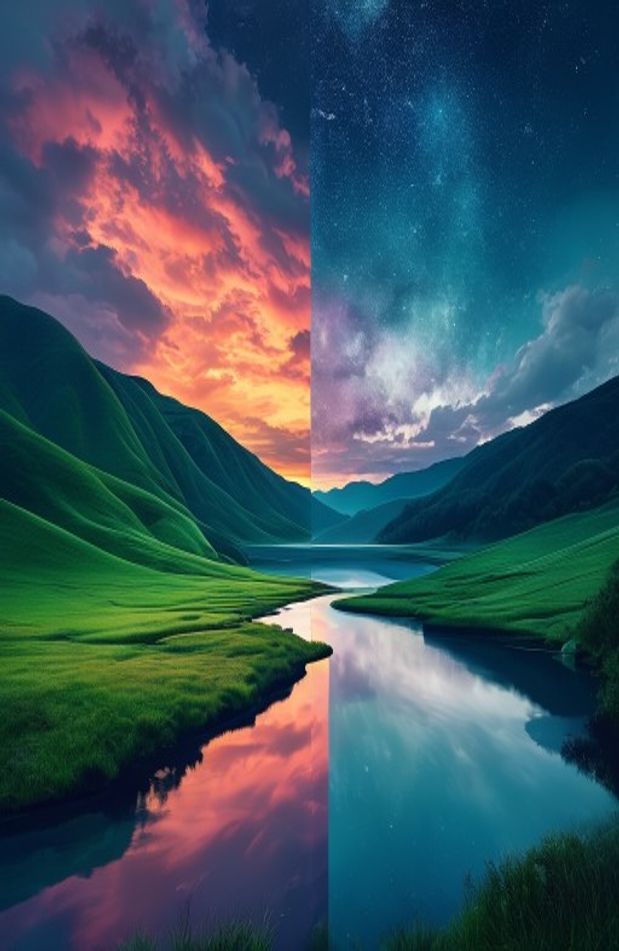 X Dual Screen Wallpaper