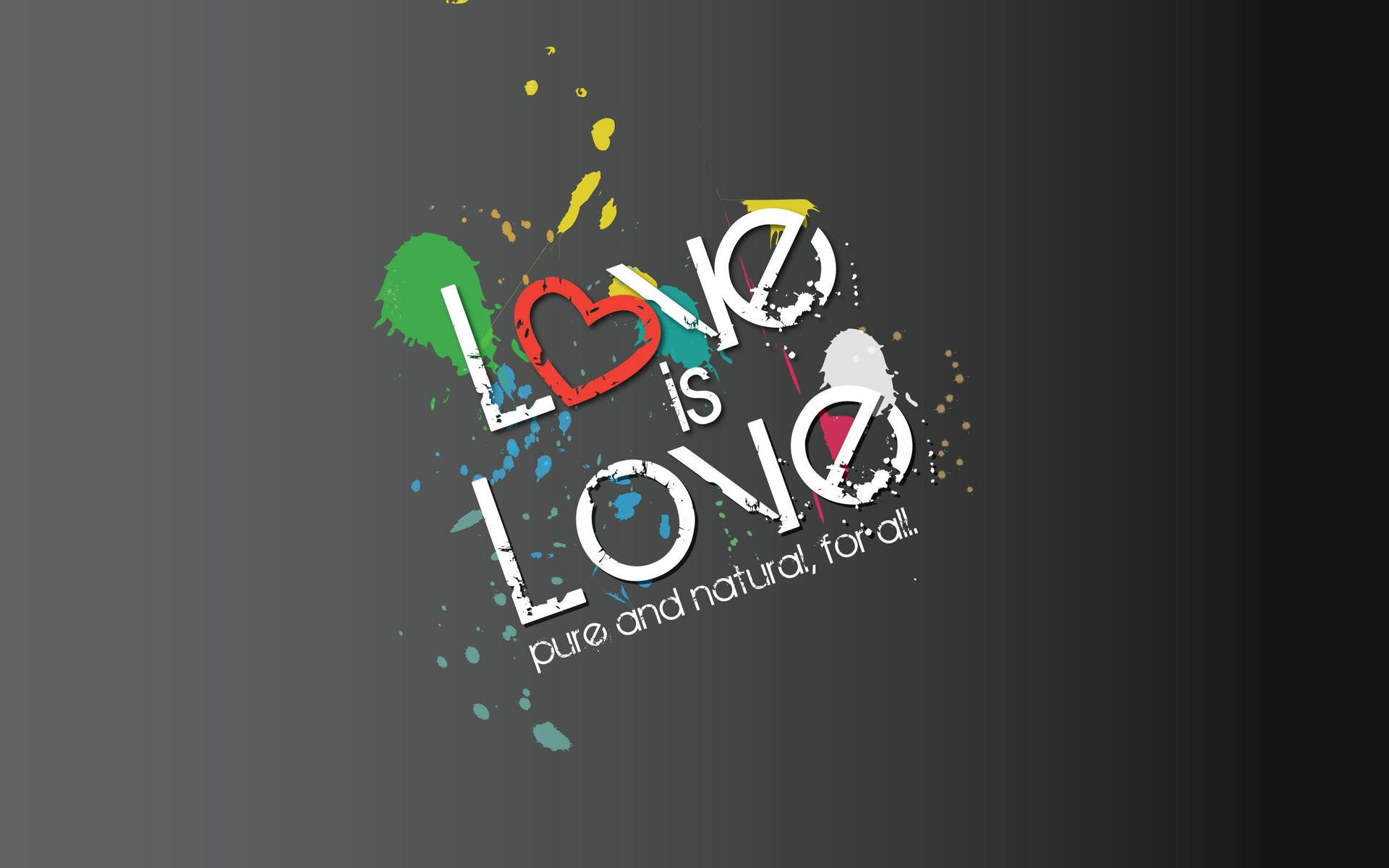Love Is Art Quote Wallpaper