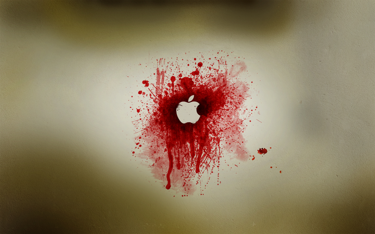 Sick Apple Background