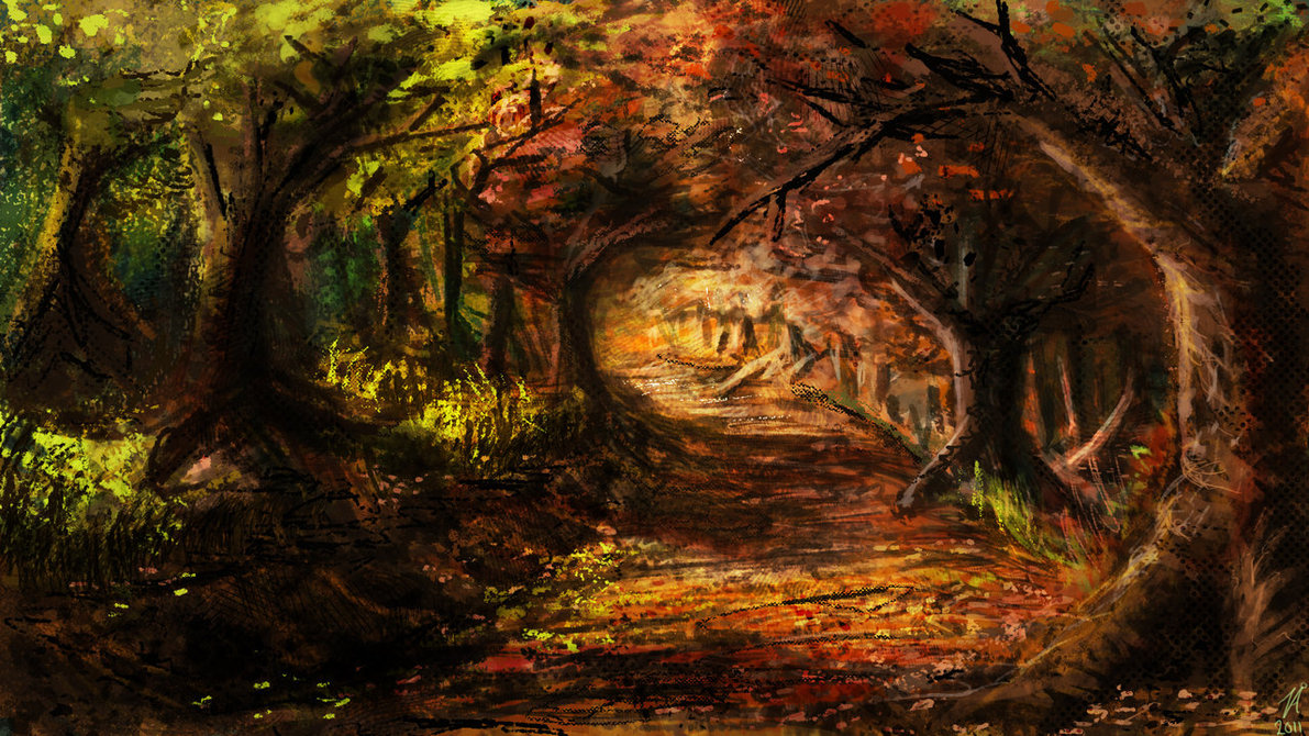 Cozy Autumn Path By jonake920