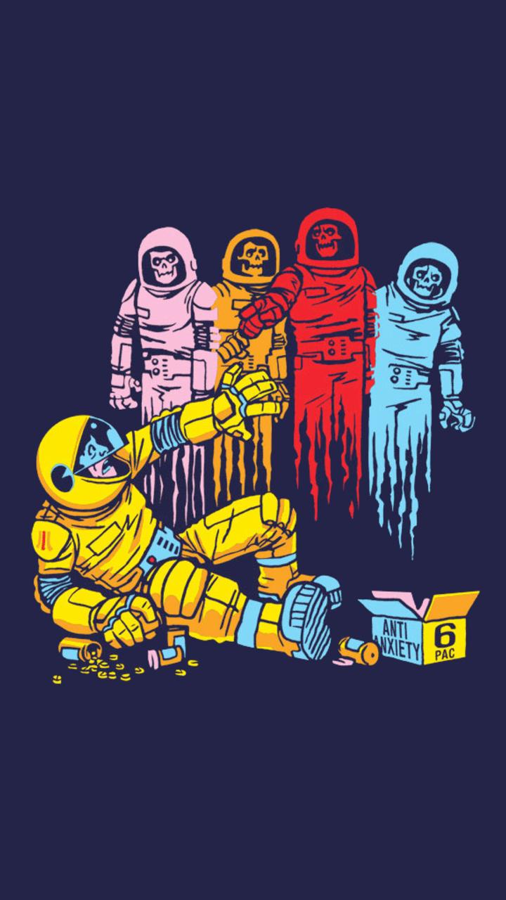 🔥 Free download Drugs Pacman Astronaut Hd Wallpapers backgrounds