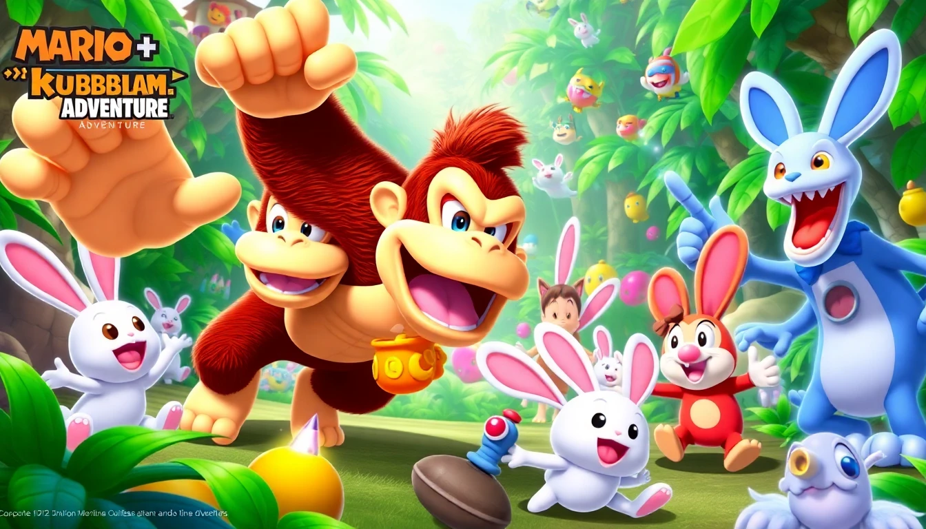 Mario Rabbids Kingdom Battle Donkey Kong Adventure