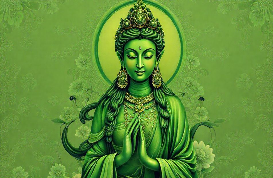 Green Tara Wallpaper