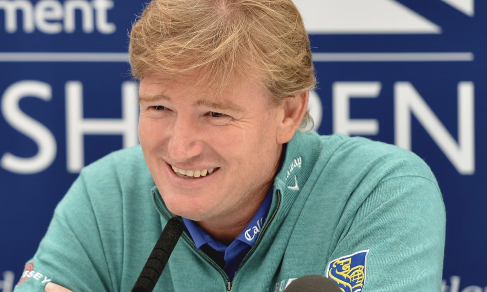 Ernie Els Reveals The Part Of His Career That He Says Will Forever Be Wallpaper