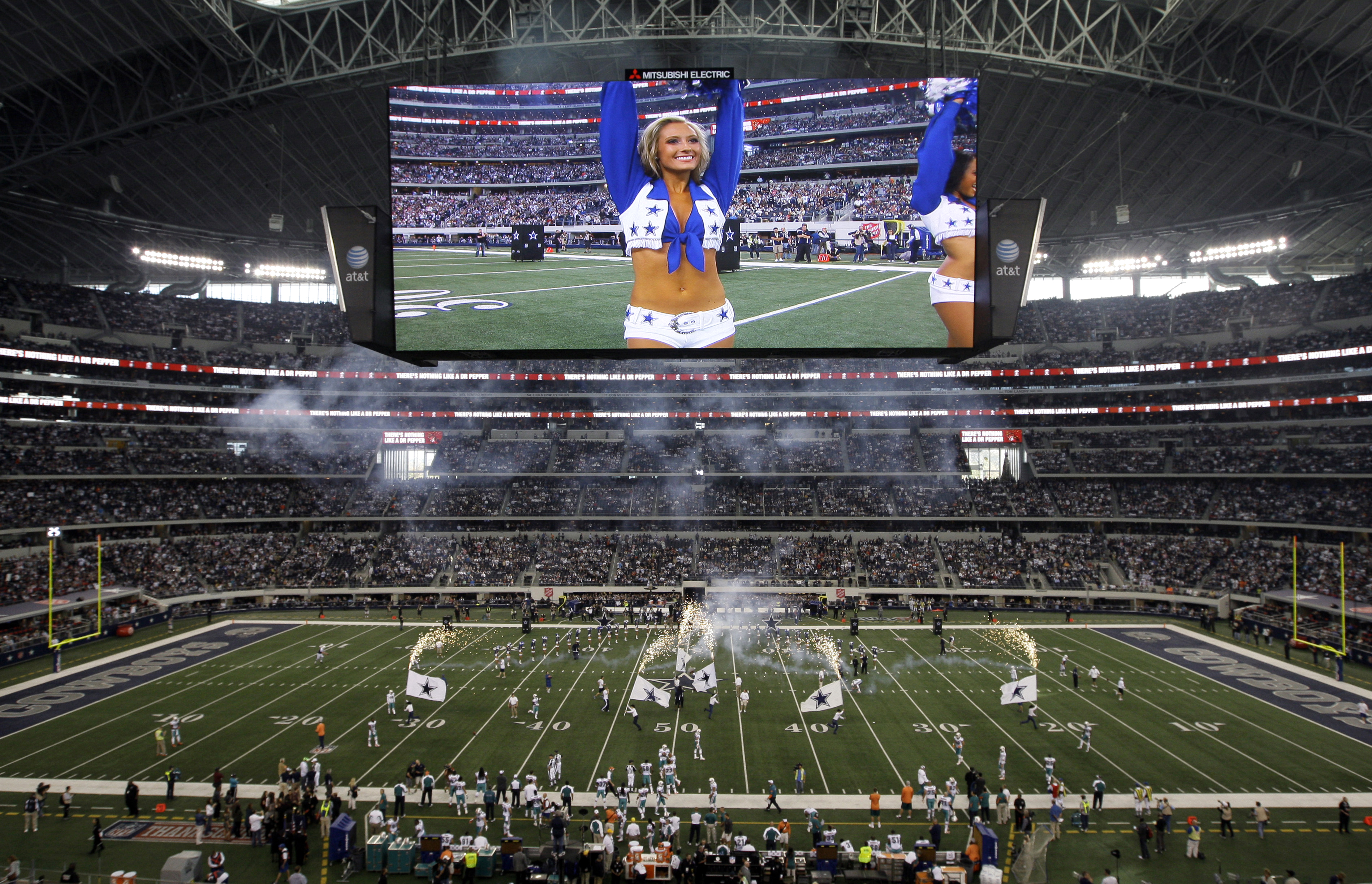 Dallas Cowboys Stadium From The Desk Of Mr Wright