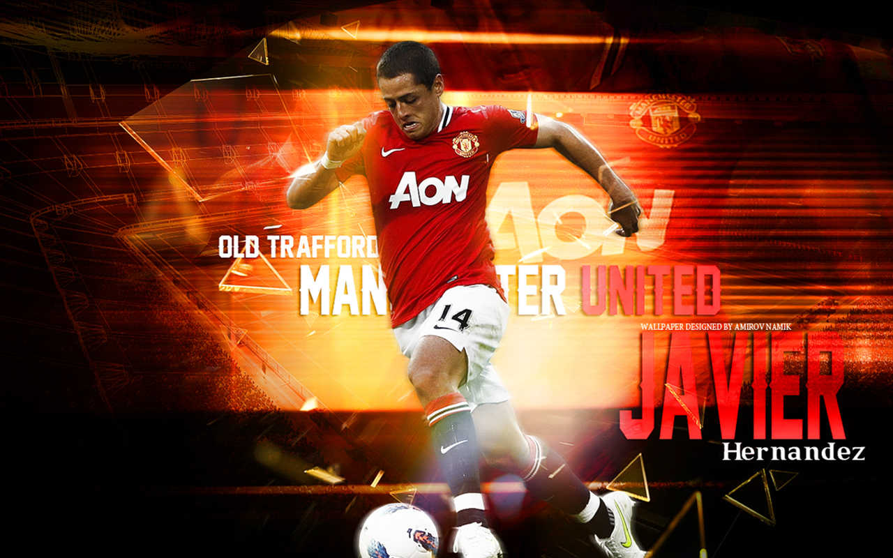 Javier Chicharito Hernandez Manchester United 2011 2012 wallpaper info 1280x800