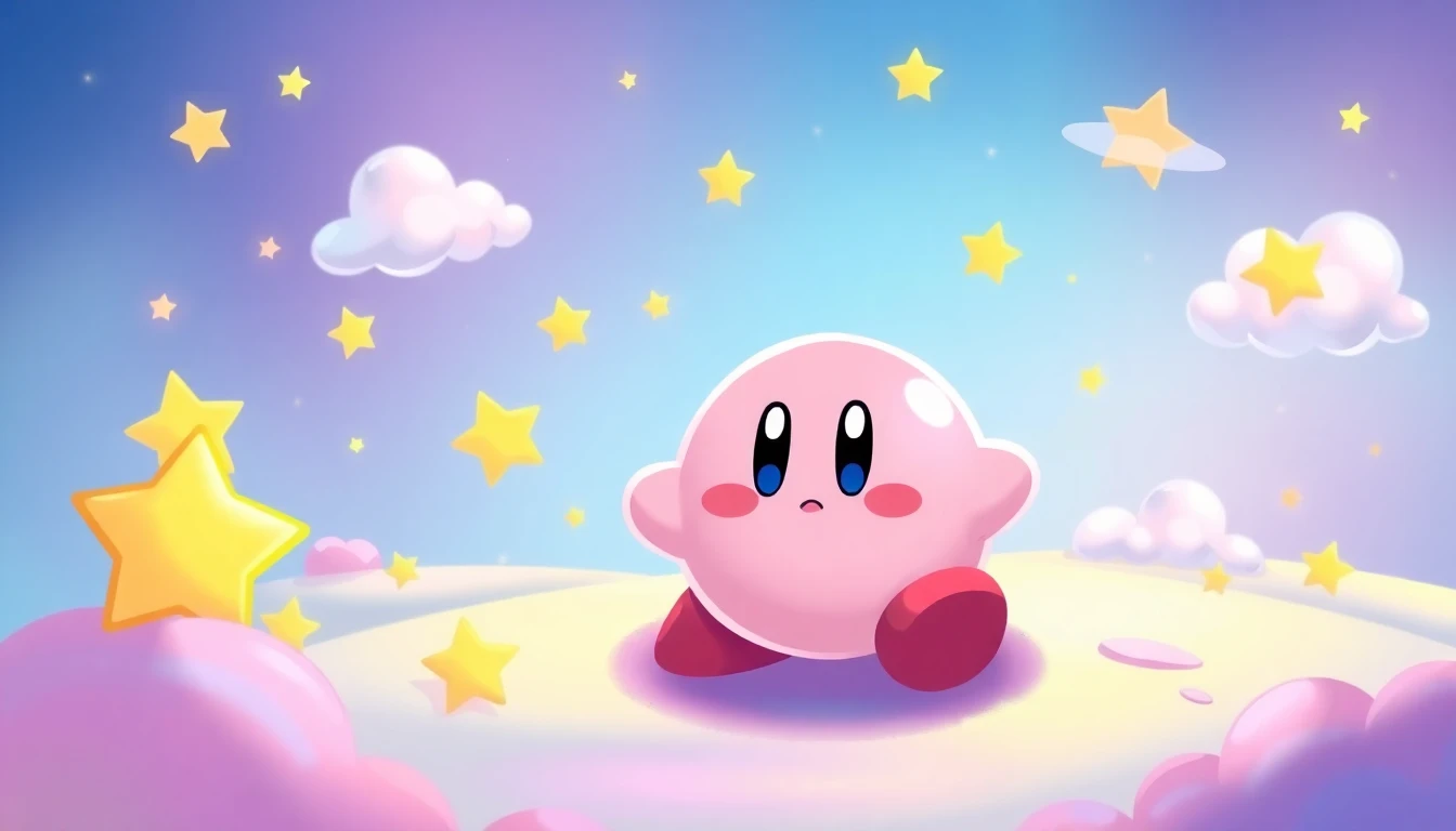 Kawaii Kirby Wallpaper