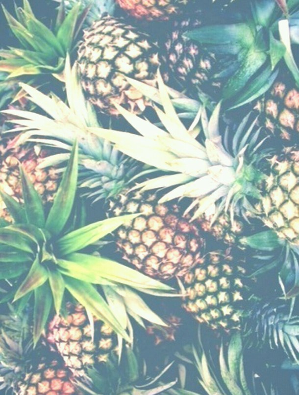 Pineapple Background Background Cute