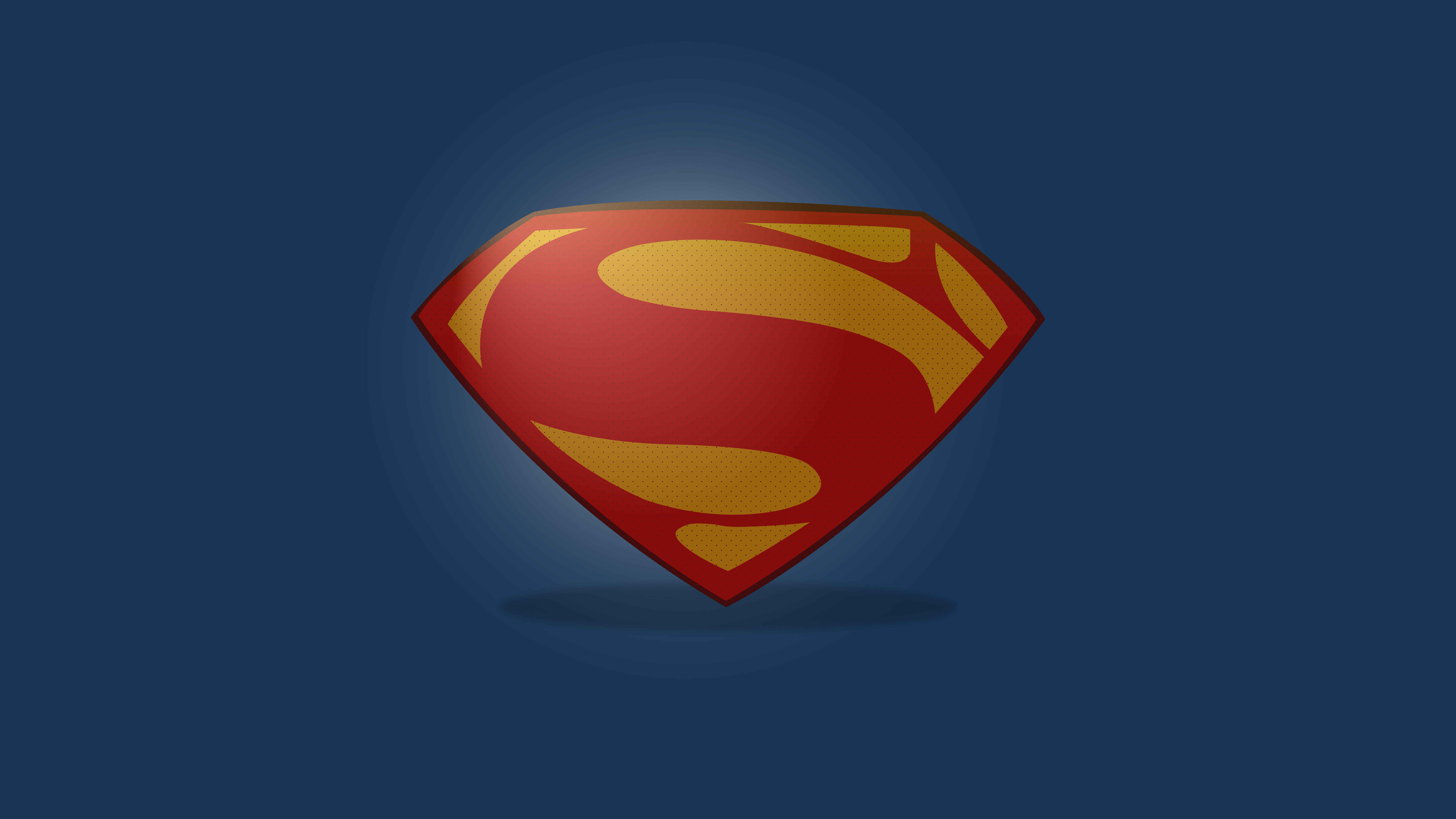 Superman Logo Wallpaper 4k