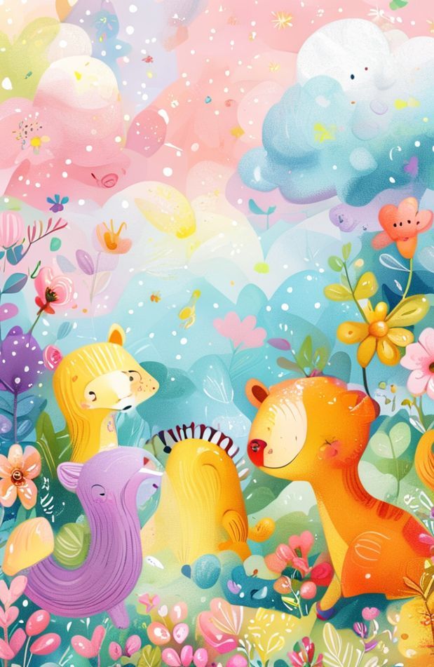 Cute Cartoon Wallpaper For Girls