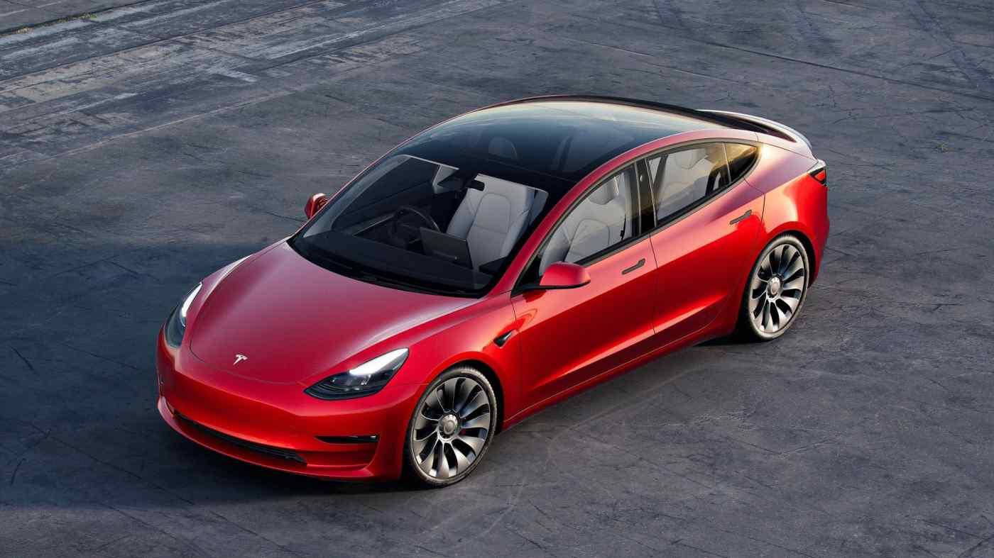 This is what a Tesla looks like without hub caps – Tesla Ausstatter