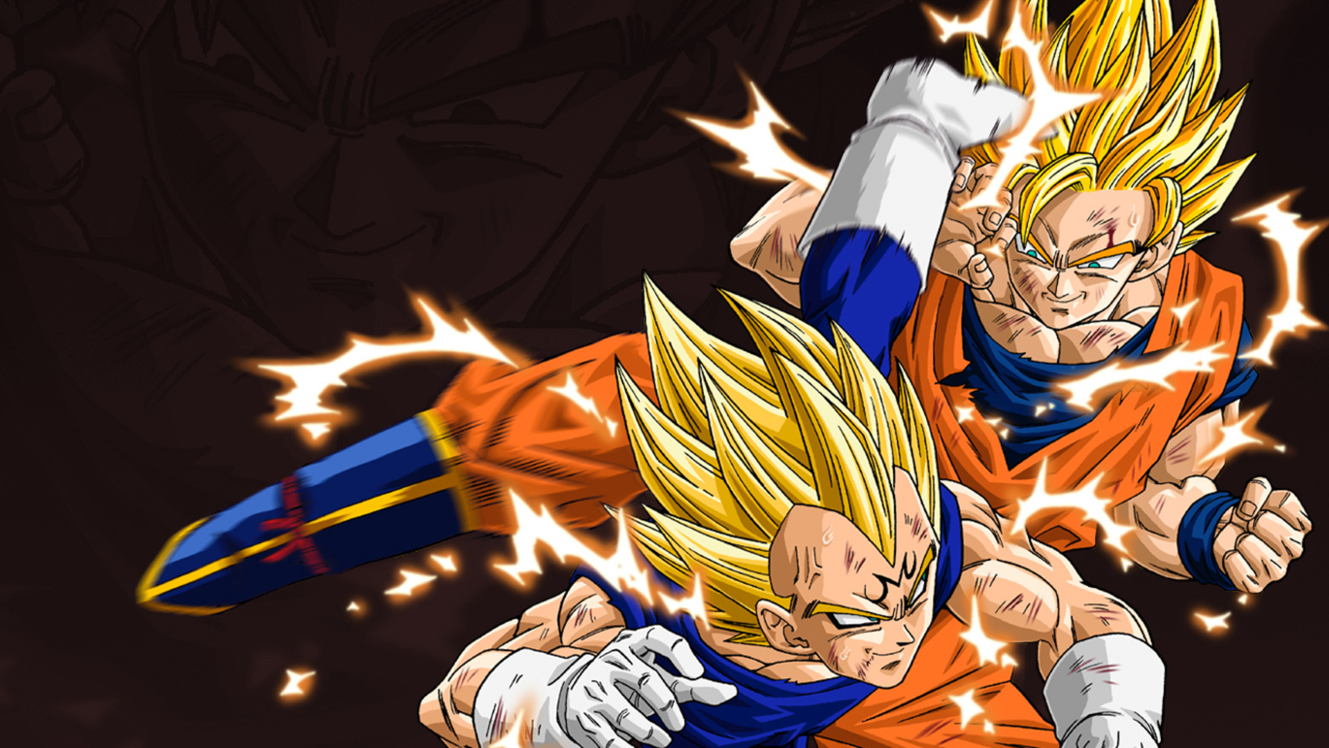 Goku Vegeta Wallpaper Dragon Ball Z