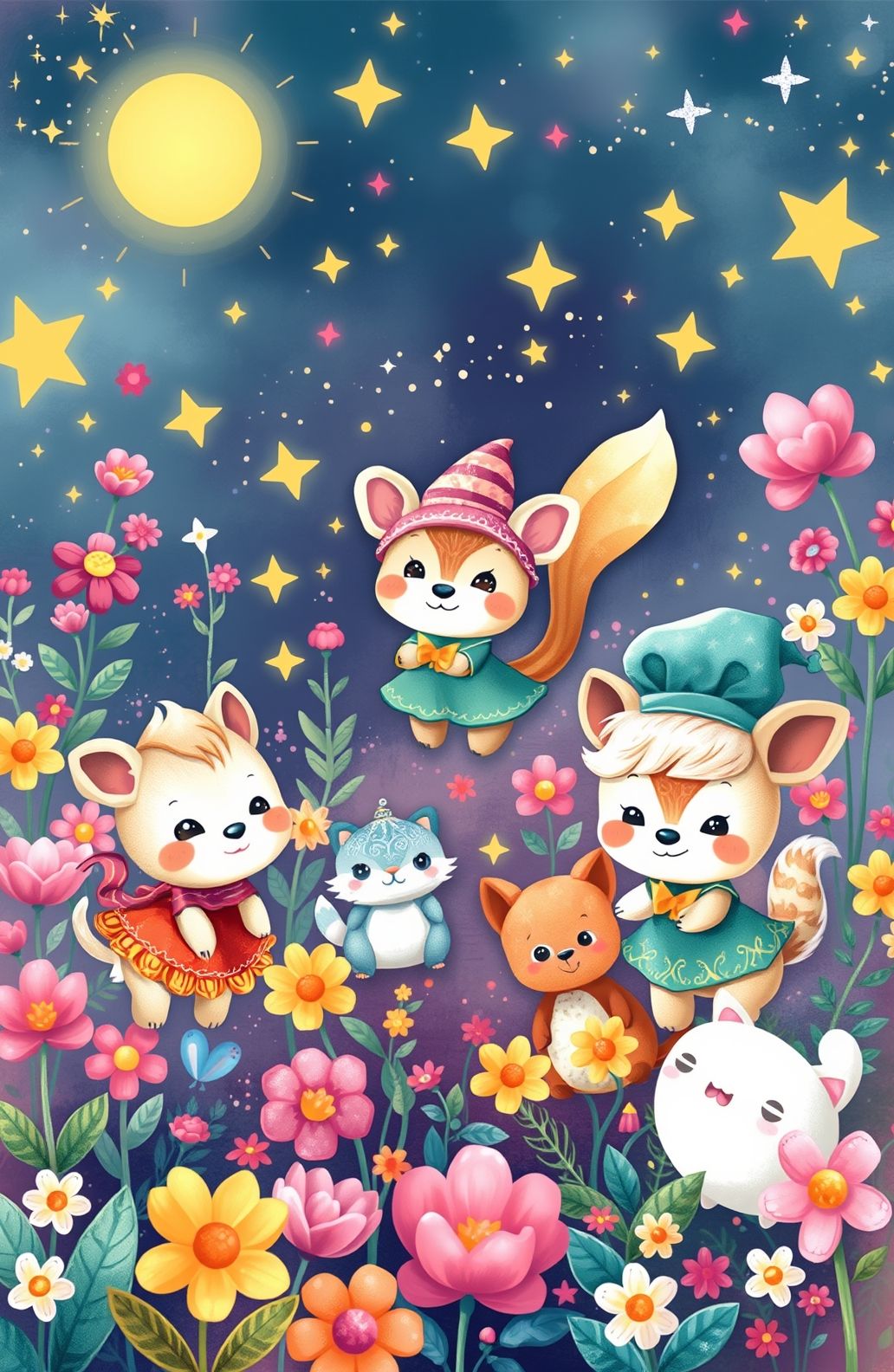 Cute Cartoon Wallpaper For Girls